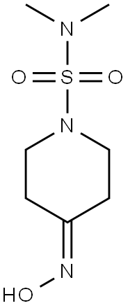  4-(hydroxyimino)-N,N-dimethylpiperidine-1-sulfonamide