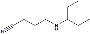 4-(pentan-3-ylamino)butanenitrile