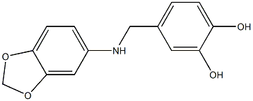 4-[(2H-1,3-benzodioxol-5-ylamino)methyl]benzene-1,2-diol