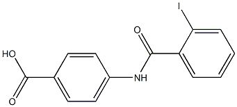 4-[(2-iodobenzoyl)amino]benzoic acid