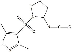  4-[(2-isocyanatopyrrolidine-1-)sulfonyl]-3,5-dimethyl-1,2-oxazole