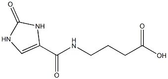 4-[(2-oxo-2,3-dihydro-1H-imidazol-4-yl)formamido]butanoic acid