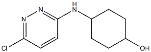 4-[(6-chloropyridazin-3-yl)amino]cyclohexan-1-ol Structure