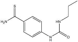 4-[(propylcarbamoyl)amino]benzene-1-carbothioamide
