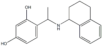 4-[1-(1,2,3,4-tetrahydronaphthalen-1-ylamino)ethyl]benzene-1,3-diol