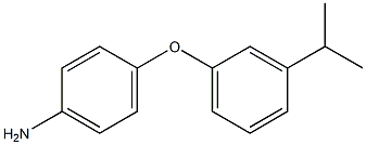 4-[3-(propan-2-yl)phenoxy]aniline