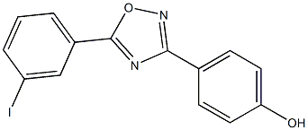 4-[5-(3-iodophenyl)-1,2,4-oxadiazol-3-yl]phenol