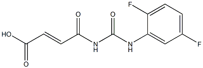  4-{[(2,5-difluorophenyl)carbamoyl]amino}-4-oxobut-2-enoic acid