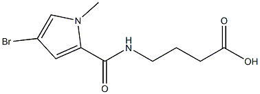  4-{[(4-bromo-1-methyl-1H-pyrrol-2-yl)carbonyl]amino}butanoic acid