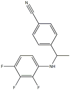  4-{1-[(2,3,4-trifluorophenyl)amino]ethyl}benzonitrile