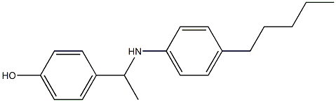 4-{1-[(4-pentylphenyl)amino]ethyl}phenol