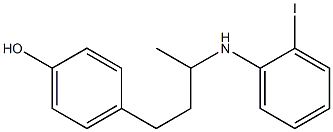 4-{3-[(2-iodophenyl)amino]butyl}phenol