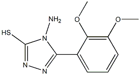  4-amino-5-(2,3-dimethoxyphenyl)-4H-1,2,4-triazole-3-thiol