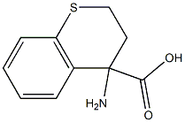 4-aminothiochromane-4-carboxylic acid Structure