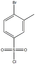 4-bromo-3-methylbenzene-1-sulfonyl chloride Structure