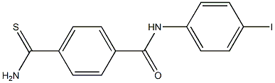 4-carbamothioyl-N-(4-iodophenyl)benzamide