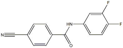  4-cyano-N-(3,4-difluorophenyl)benzamide