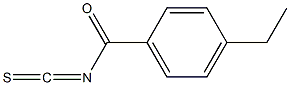 4-ethylbenzoyl isothiocyanate Structure