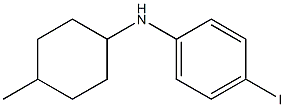 4-iodo-N-(4-methylcyclohexyl)aniline Structure