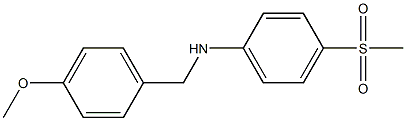 4-methanesulfonyl-N-[(4-methoxyphenyl)methyl]aniline