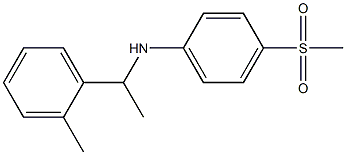 4-methanesulfonyl-N-[1-(2-methylphenyl)ethyl]aniline