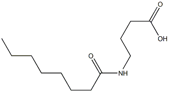 4-octanamidobutanoic acid Structure