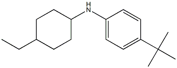 4-tert-butyl-N-(4-ethylcyclohexyl)aniline Structure