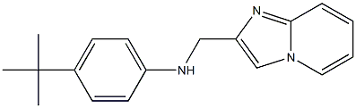 4-tert-butyl-N-{imidazo[1,2-a]pyridin-2-ylmethyl}aniline Structure