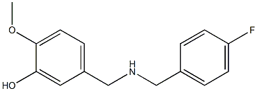 5-({[(4-fluorophenyl)methyl]amino}methyl)-2-methoxyphenol