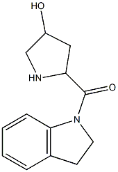  5-(2,3-dihydro-1H-indol-1-ylcarbonyl)pyrrolidin-3-ol