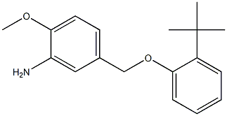 5-(2-tert-butylphenoxymethyl)-2-methoxyaniline