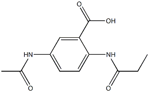 5-acetamido-2-propanamidobenzoic acid