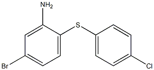 5-bromo-2-[(4-chlorophenyl)sulfanyl]aniline|