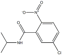 5-chloro-2-nitro-N-(propan-2-yl)benzamide Structure