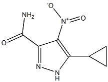5-cyclopropyl-4-nitro-1H-pyrazole-3-carboxamide
