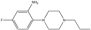  5-fluoro-2-(4-propylpiperazin-1-yl)aniline