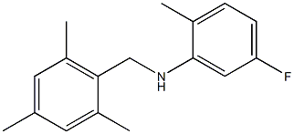 5-fluoro-2-methyl-N-[(2,4,6-trimethylphenyl)methyl]aniline