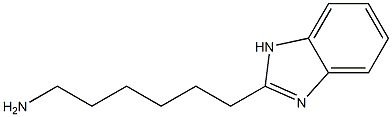 6-(1H-benzimidazol-2-yl)hexan-1-amine Struktur