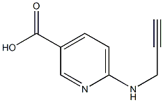 6-(prop-2-yn-1-ylamino)pyridine-3-carboxylic acid,,结构式