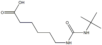 6-[(tert-butylcarbamoyl)amino]hexanoic acid