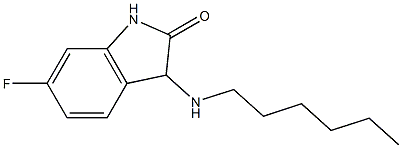 6-fluoro-3-(hexylamino)-2,3-dihydro-1H-indol-2-one