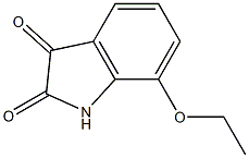 7-ethoxy-1H-indole-2,3-dione Structure