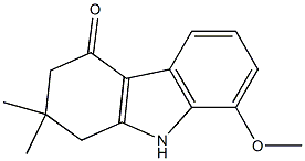 8-methoxy-2,2-dimethyl-2,3,4,9-tetrahydro-1H-carbazol-4-one Structure