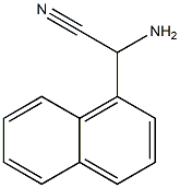 amino(1-naphthyl)acetonitrile,,结构式
