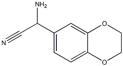amino(2,3-dihydro-1,4-benzodioxin-6-yl)acetonitrile Structure