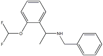 benzyl({1-[2-(difluoromethoxy)phenyl]ethyl})amine