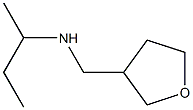 butan-2-yl(oxolan-3-ylmethyl)amine,,结构式