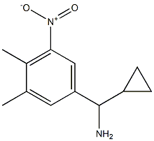 cyclopropyl(3,4-dimethyl-5-nitrophenyl)methanamine