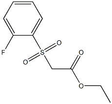 ethyl 2-[(2-fluorobenzene)sulfonyl]acetate