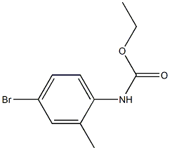 ethyl 4-bromo-2-methylphenylcarbamate Struktur